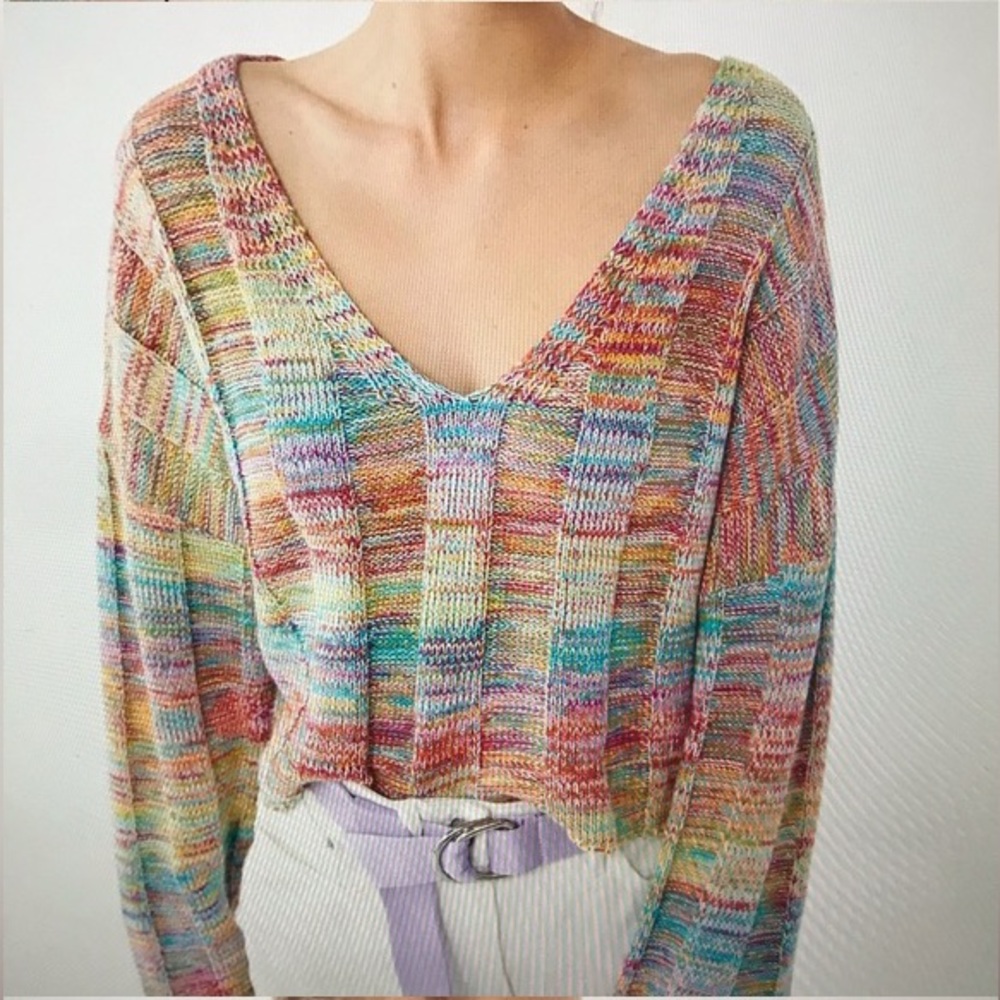 Urban outfitters rainbow sweater